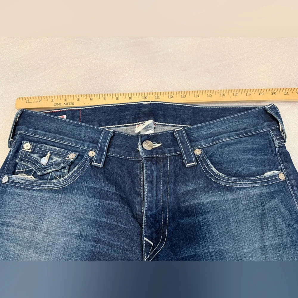Men’s True Religion Jeans, Straight‎ Leg, Size 36 Made In USA